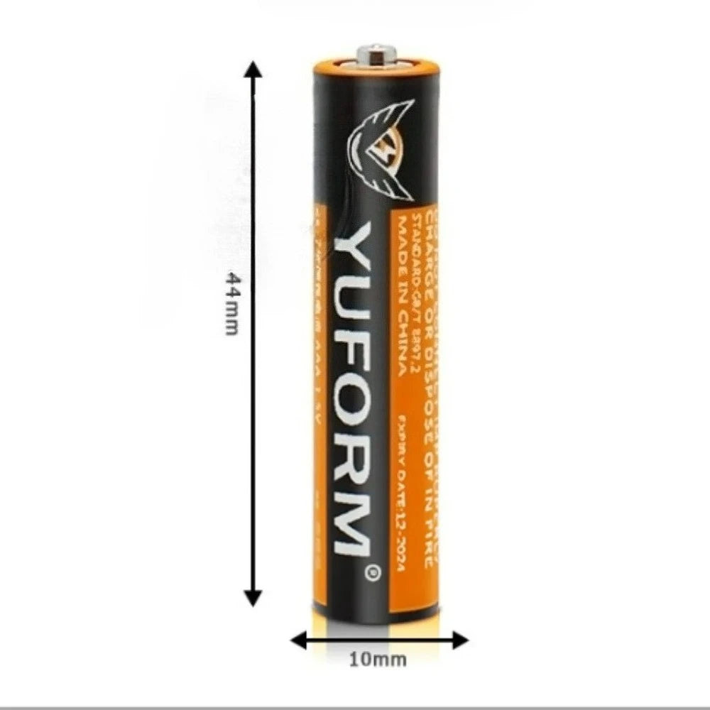 High Power Capacity Long Lasting 1.5V AAA Carbon Zinc Disposable Battery