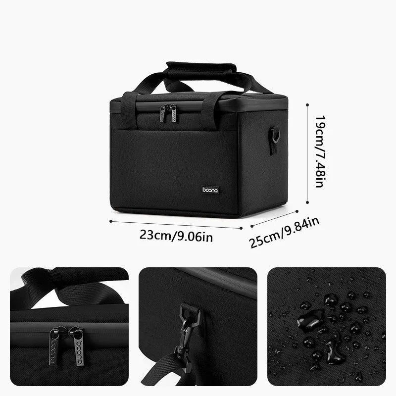 Luxprojecteur Portable Projector Storage Bag – Protective Carrying Case